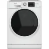 HOTPOINT NDB 964489 WDA Lave-linge séchant HOTPOINT NDB 964489 WDA IT, chargement frontal, capacité de lavage 9 kg, capacité de séchage 6 kg, 16 programmes, profondeur 54 cm, blanc, classe énergétique A + lot de 4 pieds anti-vibrations KOENIC pour lave-linge + désodorisant d’intérieur MELICONI ECO PARFUM FRESH MUSK