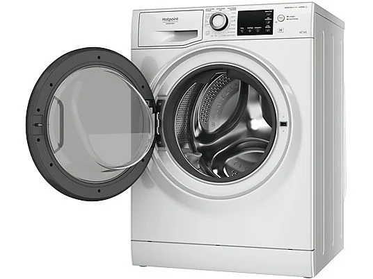 HOTPOINT NDB 964489 WDA c Lave-linge séchant HOTPOINT NDB 964489 WDA IT, chargement frontal, capacité de lavage 9 kg, capacité de séchage 6 kg, 16 programmes, profondeur 54 cm, blanc, classe énergétique A + lot de 4 pieds anti-vibrations KOENIC pour lave-linge + désodorisant d’intérieur MELICONI ECO PARFUM FRESH MUSK