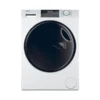 Lave-linge séchant HAIER HWD80-BP14929A-S, chargement frontal, capacité de lavage 8 kg, capacité de séchage 5 kg, 15 programmes, profondeur 53 cm, blanc, classe énergétique A + lot de 4 pieds anti-vibrations KOENIC pour lave-linge + parfum MELICONI ECO PARFUM MUSC FRAIS