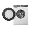 Lave-linge séchant HISENSE WD3S1043BW7 a Lave-linge séchant HISENSE WD3S1043BW7, chargement frontal, capacité de lavage 10,5 kg, capacité de séchage 6 kg, 19 programmes, profondeur 59 cm, blanc/argent, classe énergétique A + lot de 4 pieds anti-vibrations KOENIC pour lave-linge + désodorisant d’intérieur MELICONI ECO PARFUM FRESH MUSK
