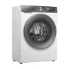 Lave-linge séchant HISENSE WD3S1043BW7 b Lave-linge séchant HISENSE WD3S1043BW7, chargement frontal, capacité de lavage 10,5 kg, capacité de séchage 6 kg, 19 programmes, profondeur 59 cm, blanc/argent, classe énergétique A + lot de 4 pieds anti-vibrations KOENIC pour lave-linge + désodorisant d’intérieur MELICONI ECO PARFUM FRESH MUSK