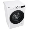 Lave-linge séchant LG AI DD D4R3009NSWB c Lave-linge séchant LG AI DD D4R3009NSWB, chargement frontal, capacité de lavage 9 kg, capacité de séchage 6 kg, 12 programmes, profondeur 56,5 cm, blanc, classe énergétique A + lot de 4 pieds anti-vibrations KOENIC pour lave-linge + désodorisant d’intérieur MELICONI ECO PARFUM FRESH MUSK