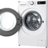 Lave-linge séchant LG AI DD D4R3009NSWB ep Lave-linge séchant LG AI DD D4R3009NSWB, chargement frontal, capacité de lavage 9 kg, capacité de séchage 6 kg, 12 programmes, profondeur 56,5 cm, blanc, classe énergétique A + lot de 4 pieds anti-vibrations KOENIC pour lave-linge + désodorisant d’intérieur MELICONI ECO PARFUM FRESH MUSK