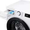Lave-linge séchant LG AI DD D4R3009NSWB f Lave-linge séchant LG AI DD D4R3009NSWB, chargement frontal, capacité de lavage 9 kg, capacité de séchage 6 kg, 12 programmes, profondeur 56,5 cm, blanc, classe énergétique A + lot de 4 pieds anti-vibrations KOENIC pour lave-linge + désodorisant d’intérieur MELICONI ECO PARFUM FRESH MUSK