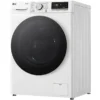 Lave-linge séchant LG AI DD D4R7011TSWG b Lave-linge séchant LG AI DD D4R7011TSWG, chargement frontal, capacité de lavage 11 kg, capacité de séchage 6 kg, 13 programmes, profondeur 56,5 cm, blanc, classe énergétique A + lot de 4 pieds anti-vibrations KOENIC pour lave-linge + désodorisant d’intérieur MELICONI ECO PARFUM FRESH MUSK