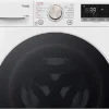Lave-linge séchant LG AI DD D4R7011TSWG kler Lave-linge séchant LG AI DD D4R7011TSWG, chargement frontal, capacité de lavage 11 kg, capacité de séchage 6 kg, 13 programmes, profondeur 56,5 cm, blanc, classe énergétique A + lot de 4 pieds anti-vibrations KOENIC pour lave-linge + désodorisant d’intérieur MELICONI ECO PARFUM FRESH MUSK