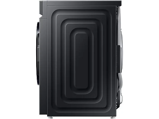 Lave-linge séchant SAMSUNG WD11DB7B85GBU3, chargement frontal, capacité de lavage 11 kg, capacité de séchage 6 kg, 25 programmes, profondeur 60 cm, noir, classe énergétique A + lot de 4 pieds anti-vibrations KOENIC pour lave-linge, parfum MELICONI ECO PARFUM MUSC FRAIS