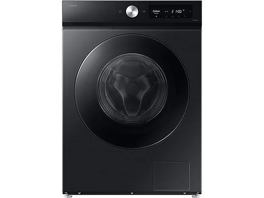 Lave-linge séchant SAMSUNG WD11DB7B85GBU3, chargement frontal, capacité de lavage 11 kg, capacité de séchage 6 kg, 25 programmes, profondeur 60 cm, noir, classe énergétique A + lot de 4 pieds anti-vibrations KOENIC pour lave-linge, parfum MELICONI ECO PARFUM MUSC FRAIS