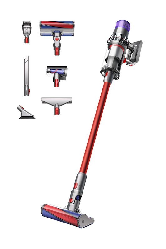 Aspirateur Dyson V11 Fluffy A Aspirateur Dyson V11 Fluffy, nickel/rouge