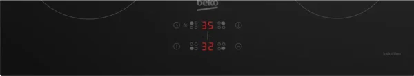 Beko HII 64400 MT A Plaque de cuisson à induction encastrable Beko HII 64400 MT 60 cm, noire, 4 zones