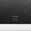 Bosch Série 2 PUG611AA5E B Plaque de cuisson à induction Bosch Série 2 PUG611AA5E noire 60 cm avec 4 zones de cuisson