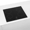 Bosch Série 2 PUG611AA5E C Plaque de cuisson à induction Bosch Série 2 PUG611AA5E noire 60 cm avec 4 zones de cuisson
