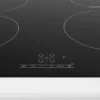 Bosch Série 4 PUE611BB5E D Plaque de cuisson Bosch Série 4 PUE611BB5E Noire encastrable 60 cm Zone à induction 4 zones