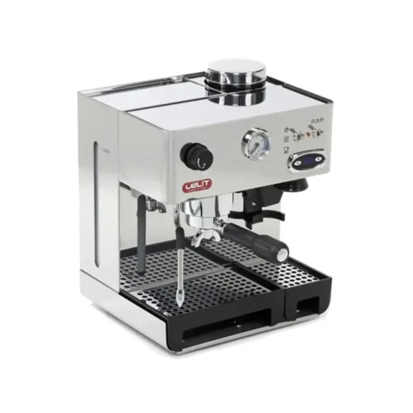 Lelit PL042TEMD – Machine à expresso – 2,7 litres – Café en grains – Café moulu – Broyeur intégré – 1200 W – Acier inoxydable