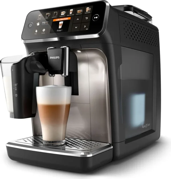 Machine à café entièrement automatique Philips Série 5400 EP5447/90, machine expresso, 1,8 litre