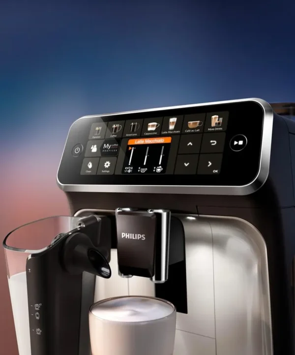 Machine à café entièrement automatique Philips Série 5400 EP5447/90, machine expresso, 1,8 litre