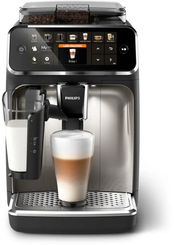 Machine à café entièrement automatique Philips Série 5400 EP5447/90, machine expresso, 1,8 litre