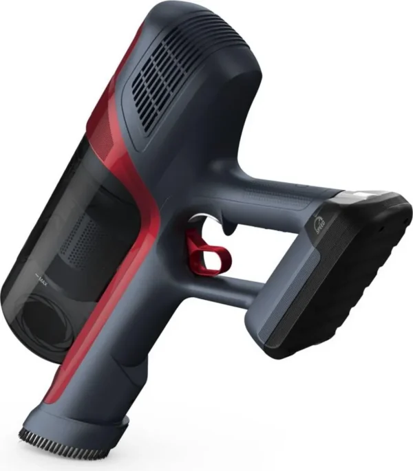 Aspirateur ROWENTA RH6878 X-Pert 6.60 Animal sans fil RH6878, aspirateur balai 2 en 1, sans sac, rouge et gris, 0,55 L, rectangulaire.