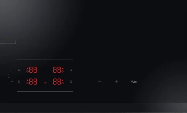 Plaque à induction Samsung NZ64B5045GK 60 cm Slim Fit Flex Zone, 4 zones de cuisson, limiteur de puissance WiFi